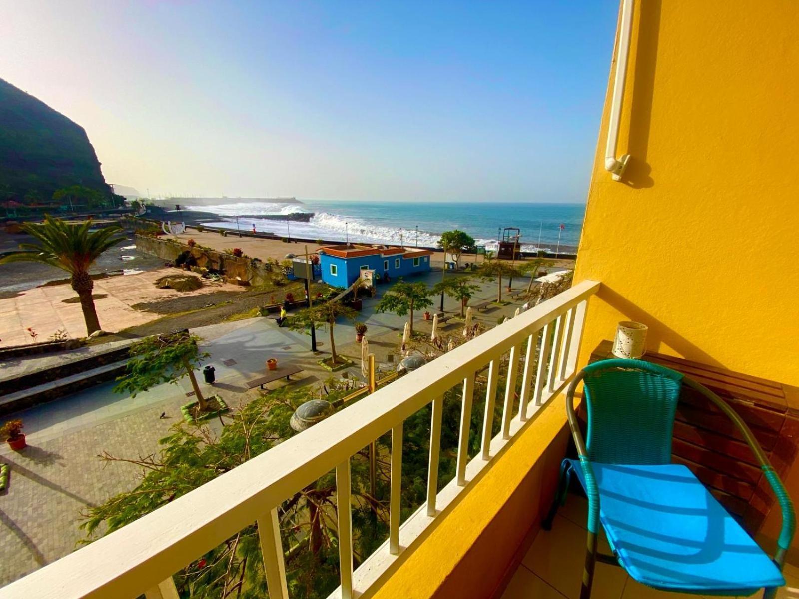 Casa Del Mar, Sunny Ocean View Appartement Right At The Beach! Los Llanos De Aridane Exterior photo