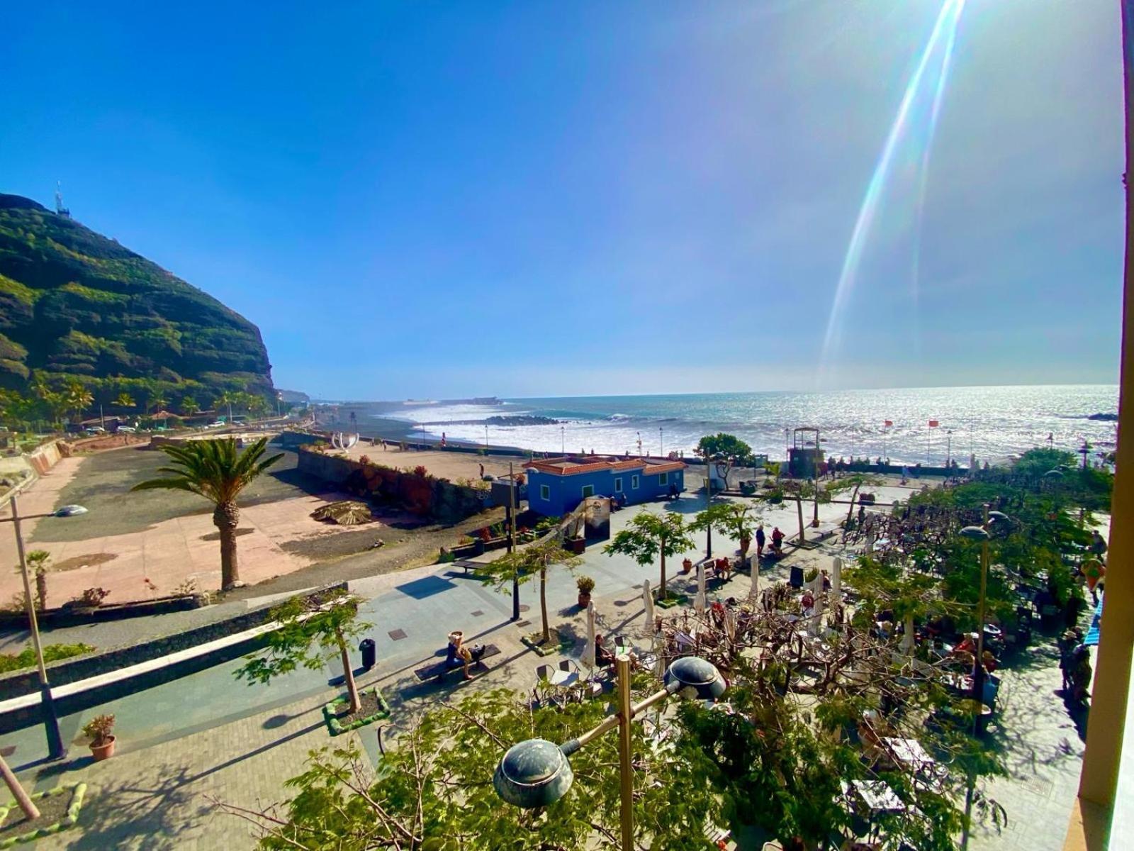 Casa Del Mar, Sunny Ocean View Appartement Right At The Beach! Los Llanos De Aridane Exterior photo
